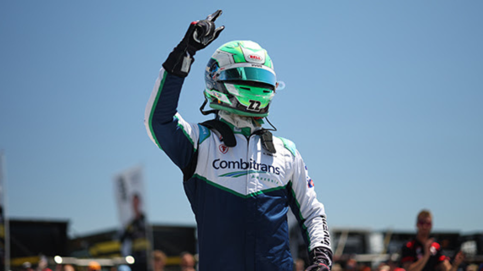 Collet Keeps Pressure on Hauger, Holds Him Off at Laguna Seca